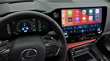 New 2022 Lexus NX 450h+ interior