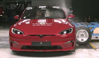 Tesla Model S Euro NCAP crash test