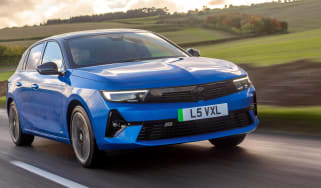 Vauxhall Astra Electric - tracking front
